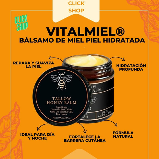 VitalMiel® - Bálsamo de Miel Piel Hidratada